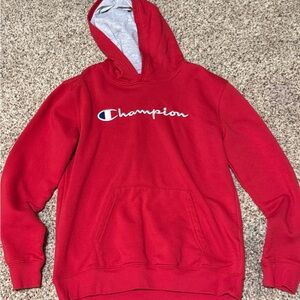 Boy’s Size XL 18/20 Champion Red Hoodie for Kids